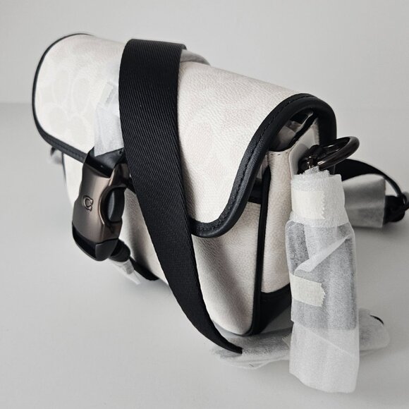 COACH league crossbody bag 19 in signature canvas - Picture 5 of 12